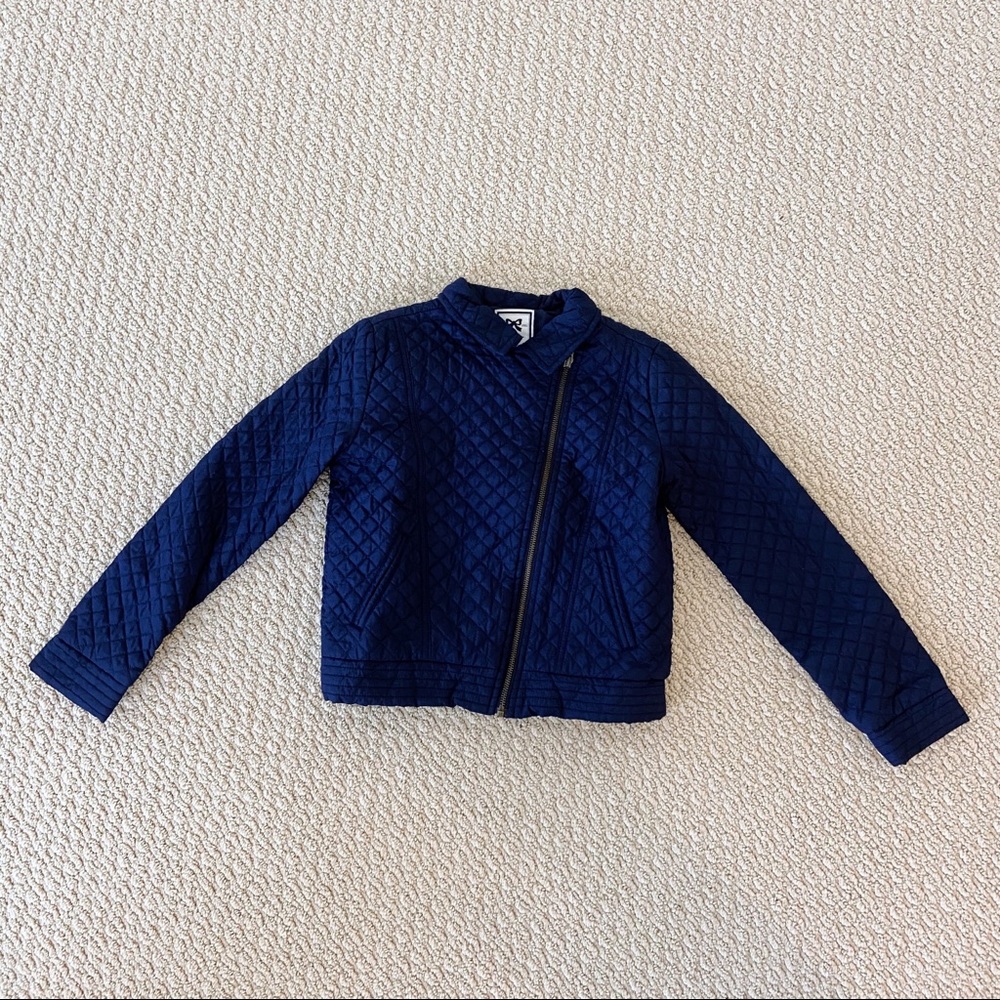 Gymboree Navy Blue Quilted Windbreaker Jacket